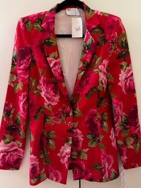 Asos Pixel Rose Blazer